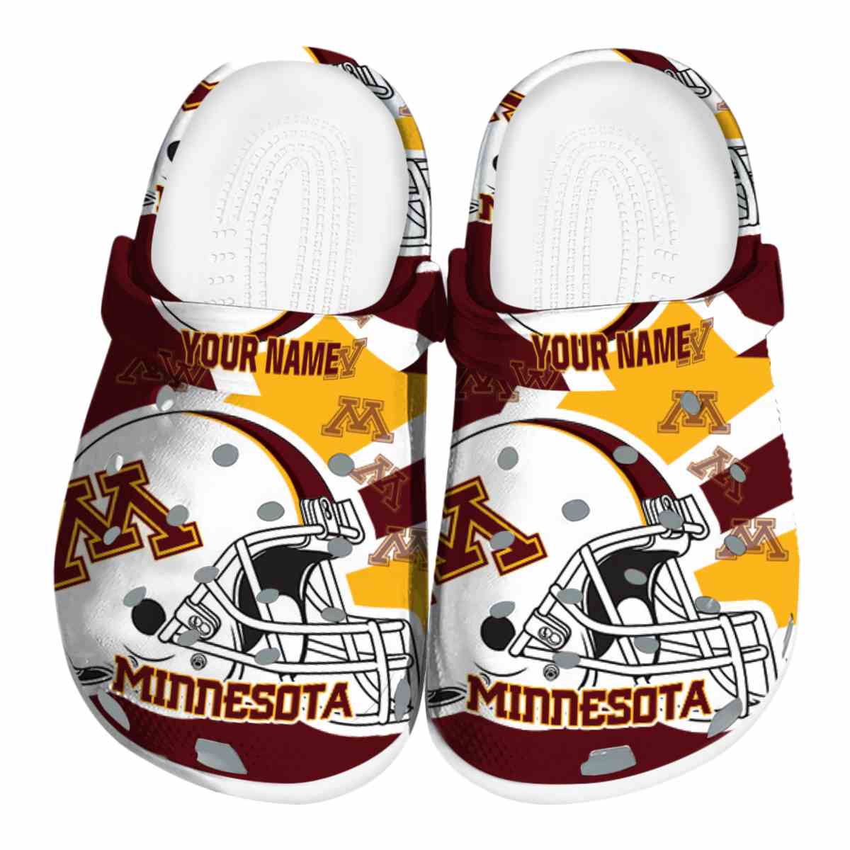 Minnesota Golden Gophers 2025 NCAA Sport Crocs Clogs For Men Women and Kids - GNL1463300