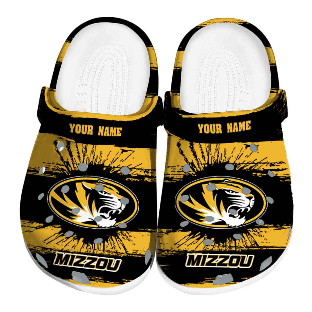 Missouri Tigers 2025 NCAA Sport Crocs Clogs For Men Women and Kids - GNL1463337