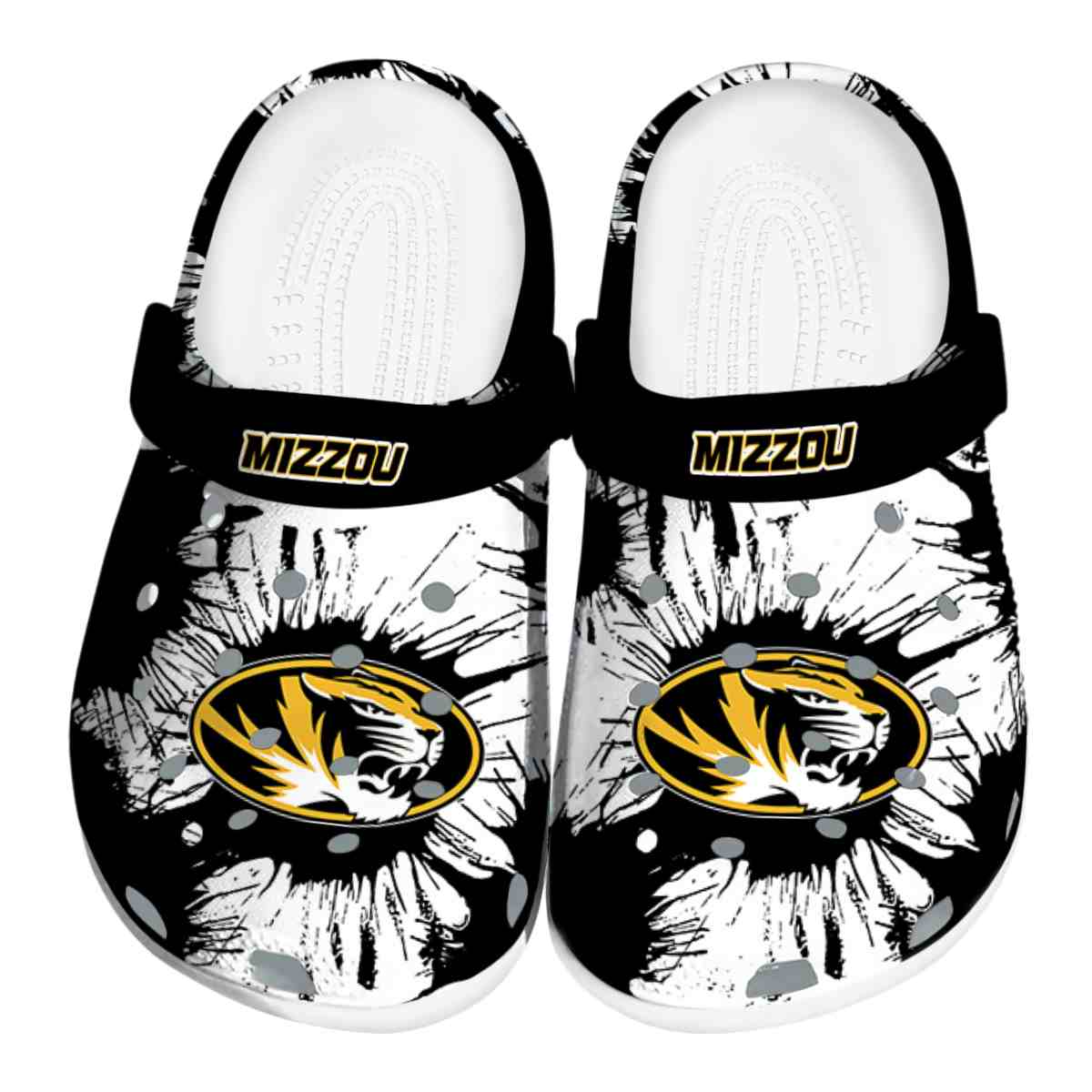 Missouri Tigers 2025 NCAA Sport Crocs Clogs For Men Women and Kids - GNL1463324