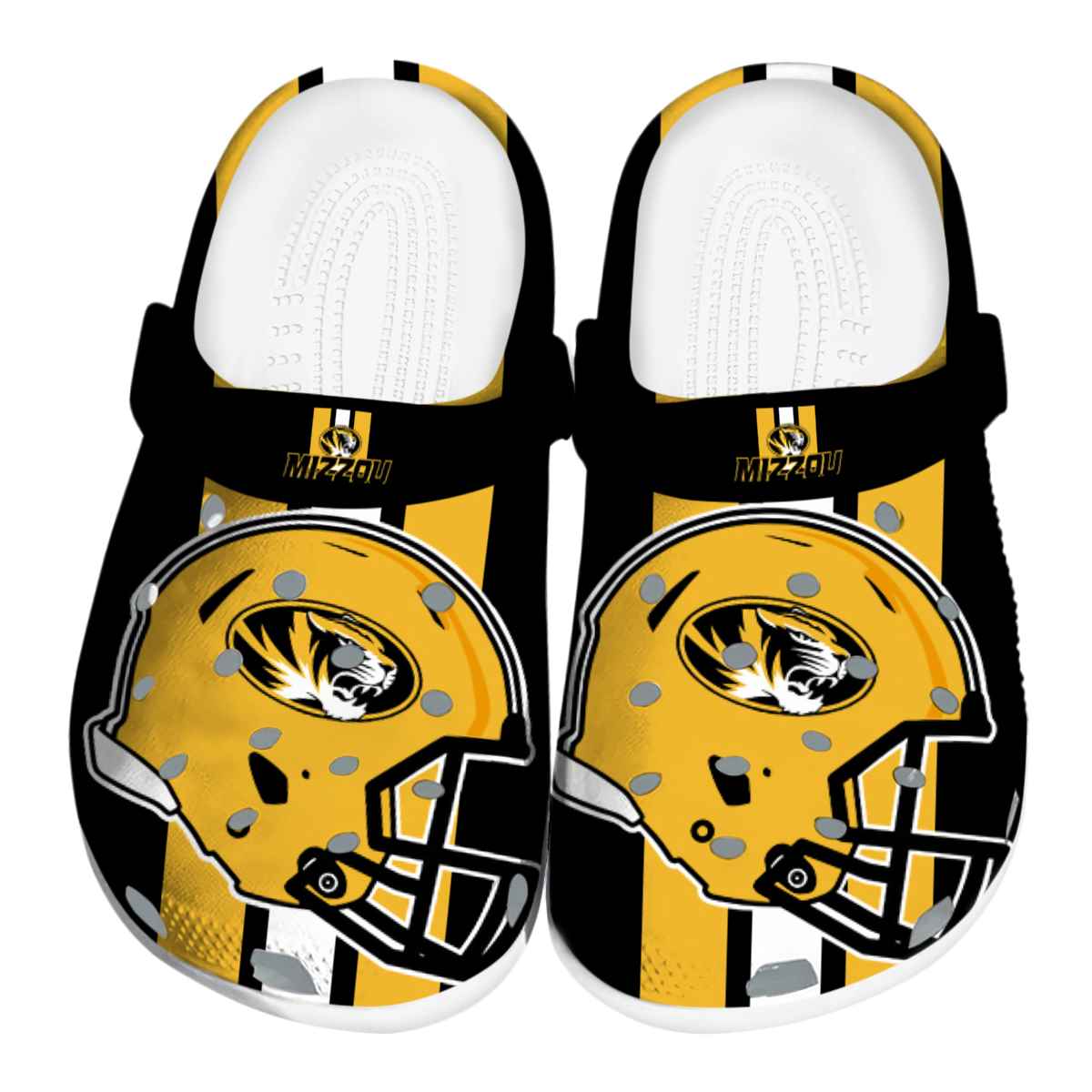 Missouri Tigers 2025 NCAA Sport Crocs Clogs For Men Women and Kids - GNL1463327