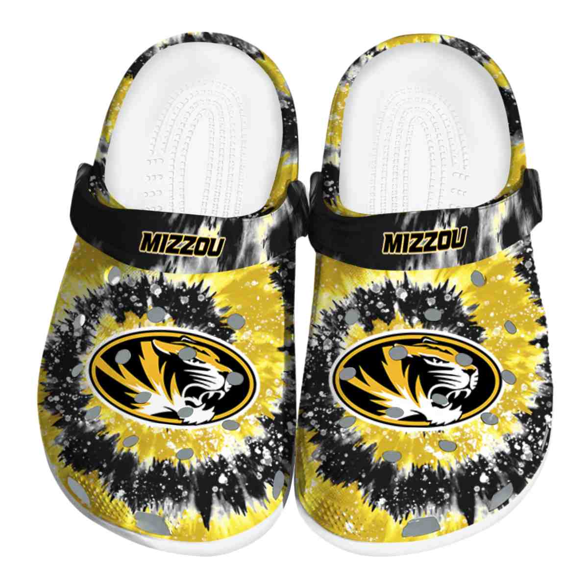Missouri Tigers 2025 NCAA Sport Crocs Clogs For Men Women and Kids - GNL1463328