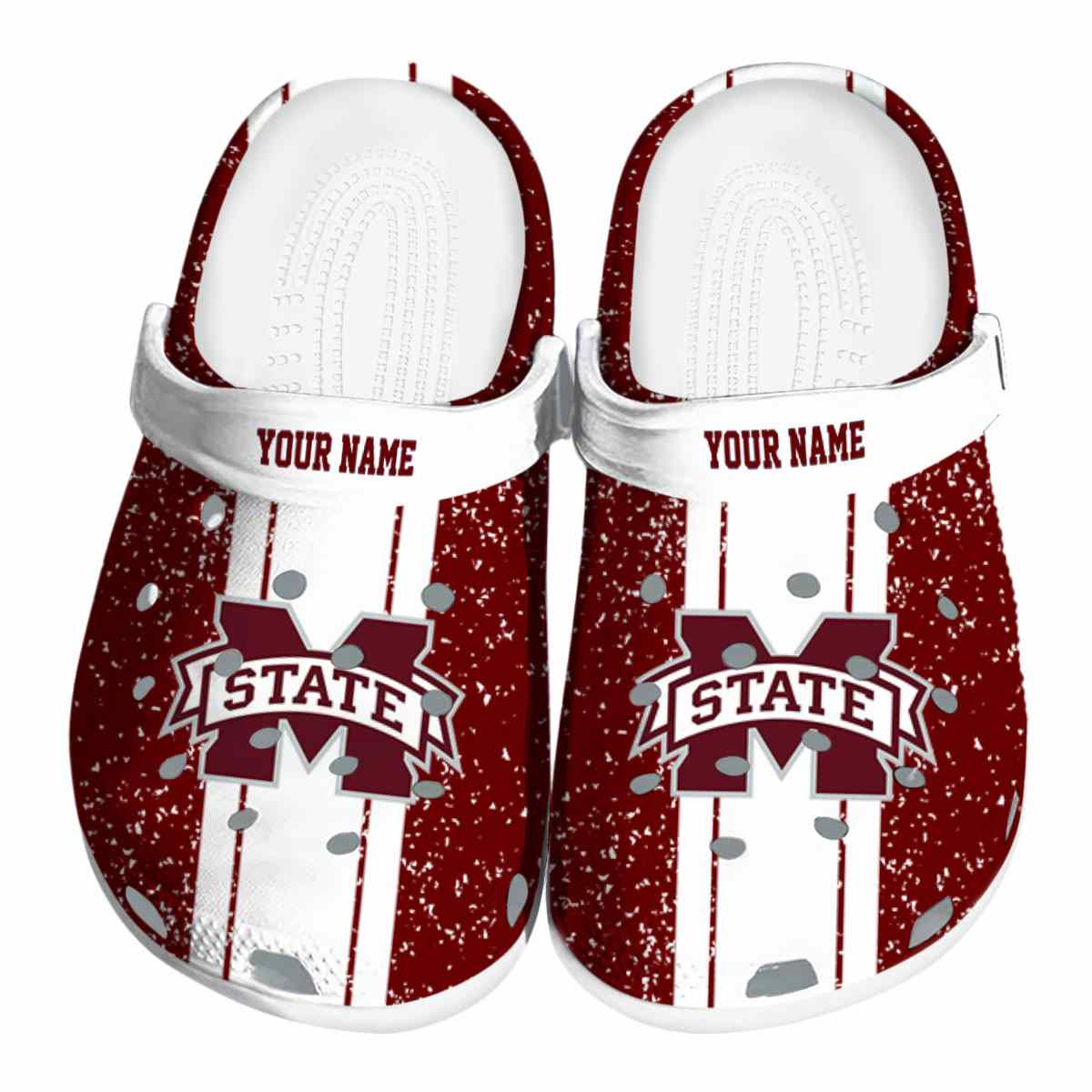 Mississippi State Bulldogs 2025 NCAA Sport Crocs Clogs For Men Women and Kids - GNL1463329