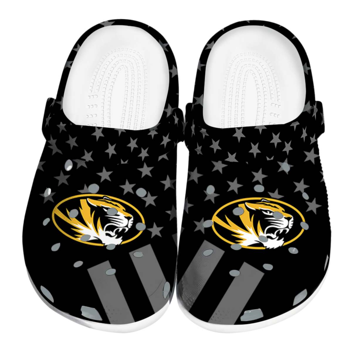 Missouri Tigers 2025 NCAA Sport Crocs Clogs For Men Women and Kids - GNL1463322