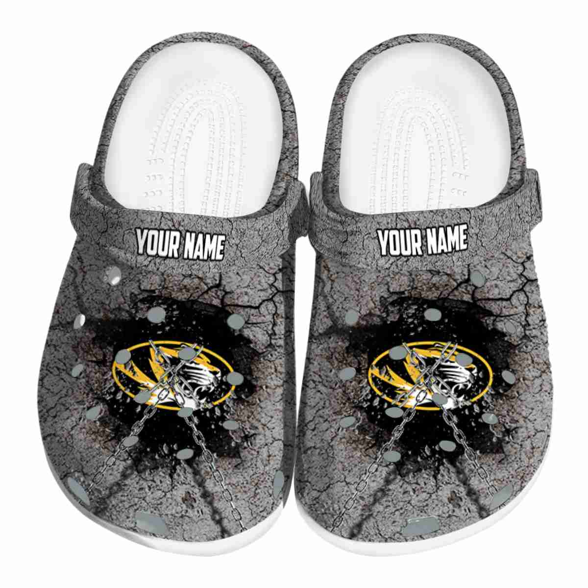 Missouri Tigers 2025 NCAA Sport Crocs Clogs For Men Women and Kids - GNL1463345