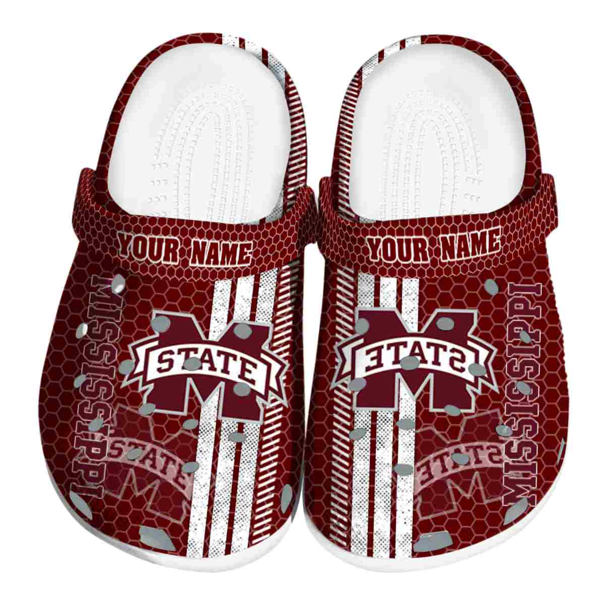 Mississippi State Bulldogs 2025 NCAA Sport Crocs Clogs For Men Women and Kids - GNL1463343