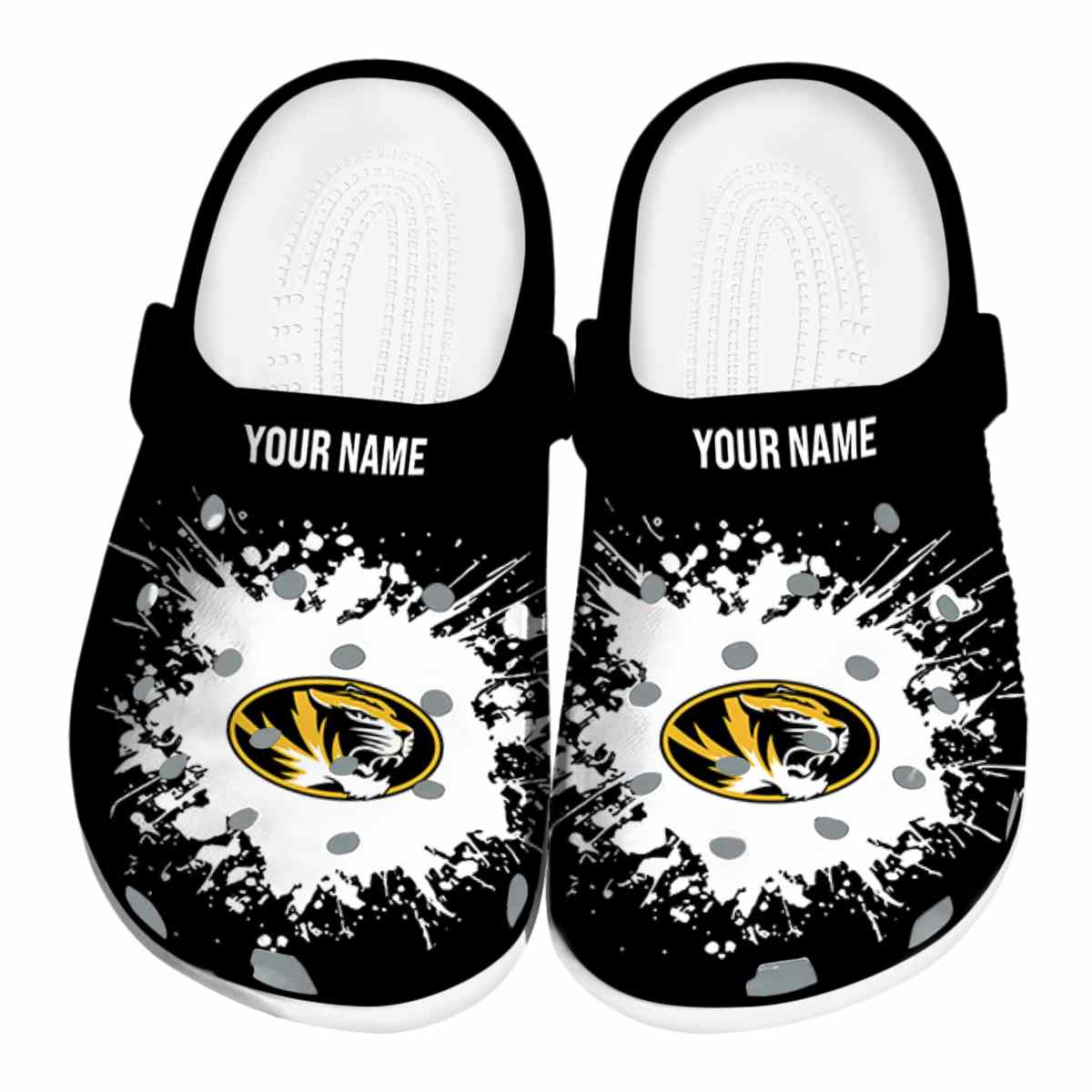 Missouri Tigers 2025 NCAA Sport Crocs Clogs For Men Women and Kids - GNL1463330