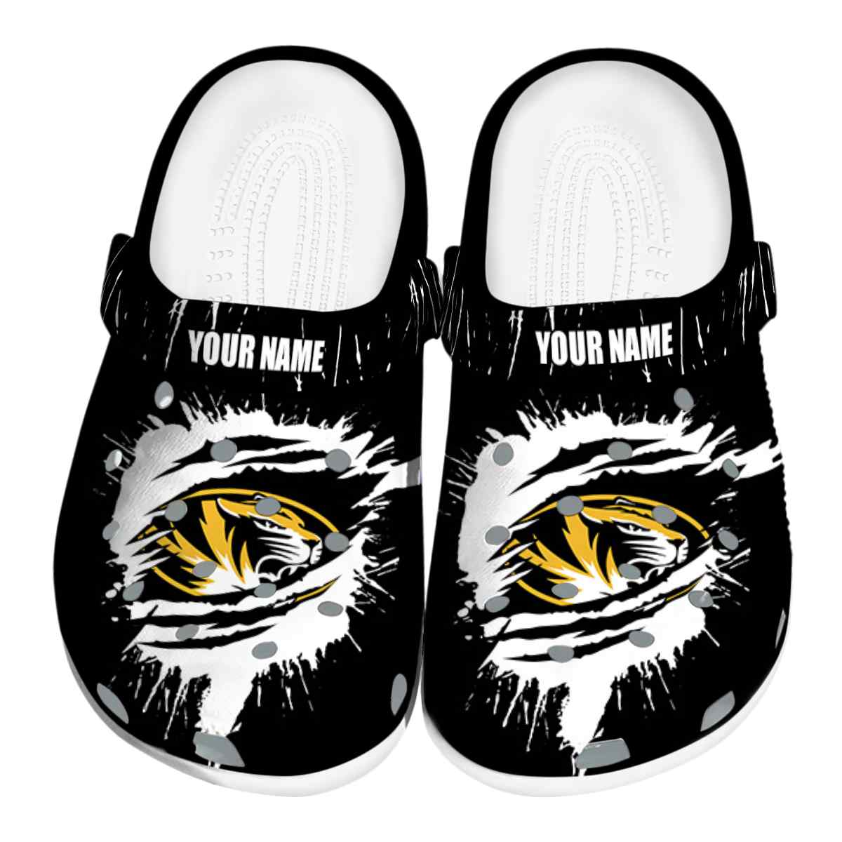 Missouri Tigers 2025 NCAA Sport Crocs Clogs For Men Women and Kids - GNL1463341