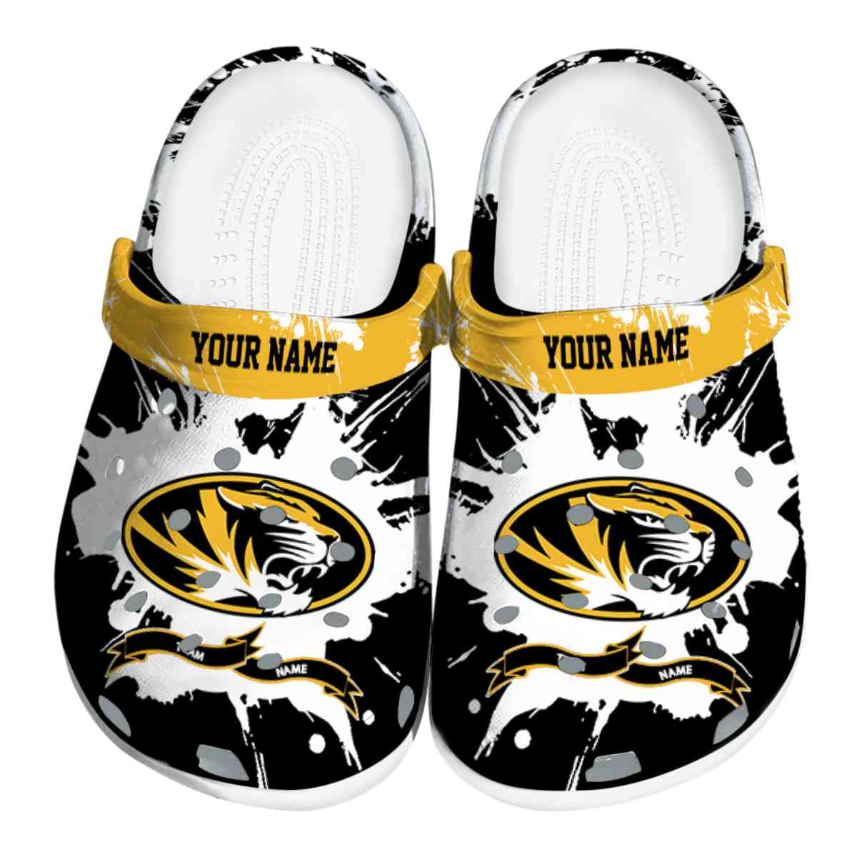 Missouri Tigers 2025 NCAA Sport Crocs Clogs For Men Women and Kids - GNL1463376