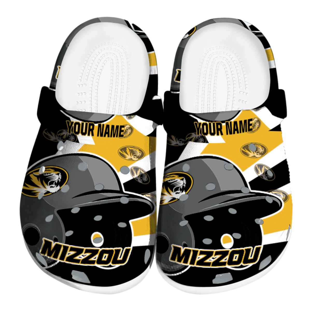 Missouri Tigers 2025 NCAA Sport Crocs Clogs For Men Women and Kids - GNL1463356