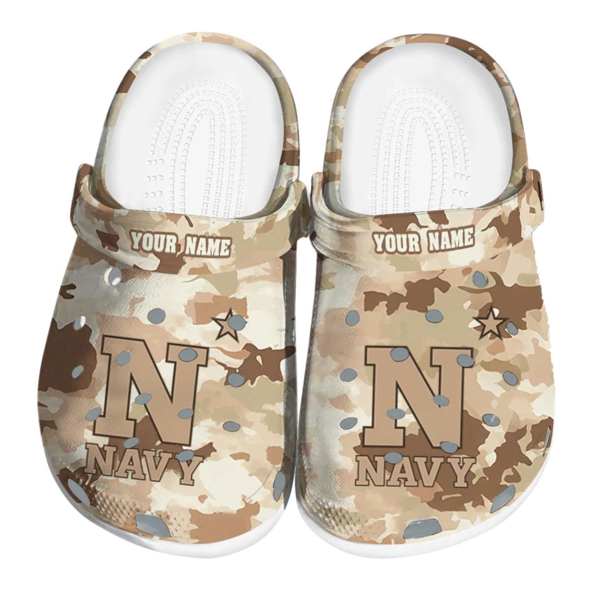 Navy Midshipmen 2025 NCAA Sport Crocs Clogs For Men Women and Kids - GNL1463349