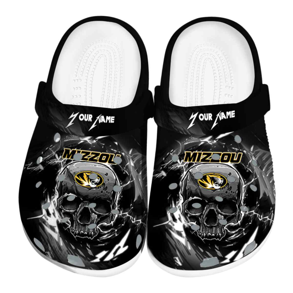 Missouri Tigers 2025 NCAA Sport Crocs Clogs For Men Women and Kids - GNL1463353