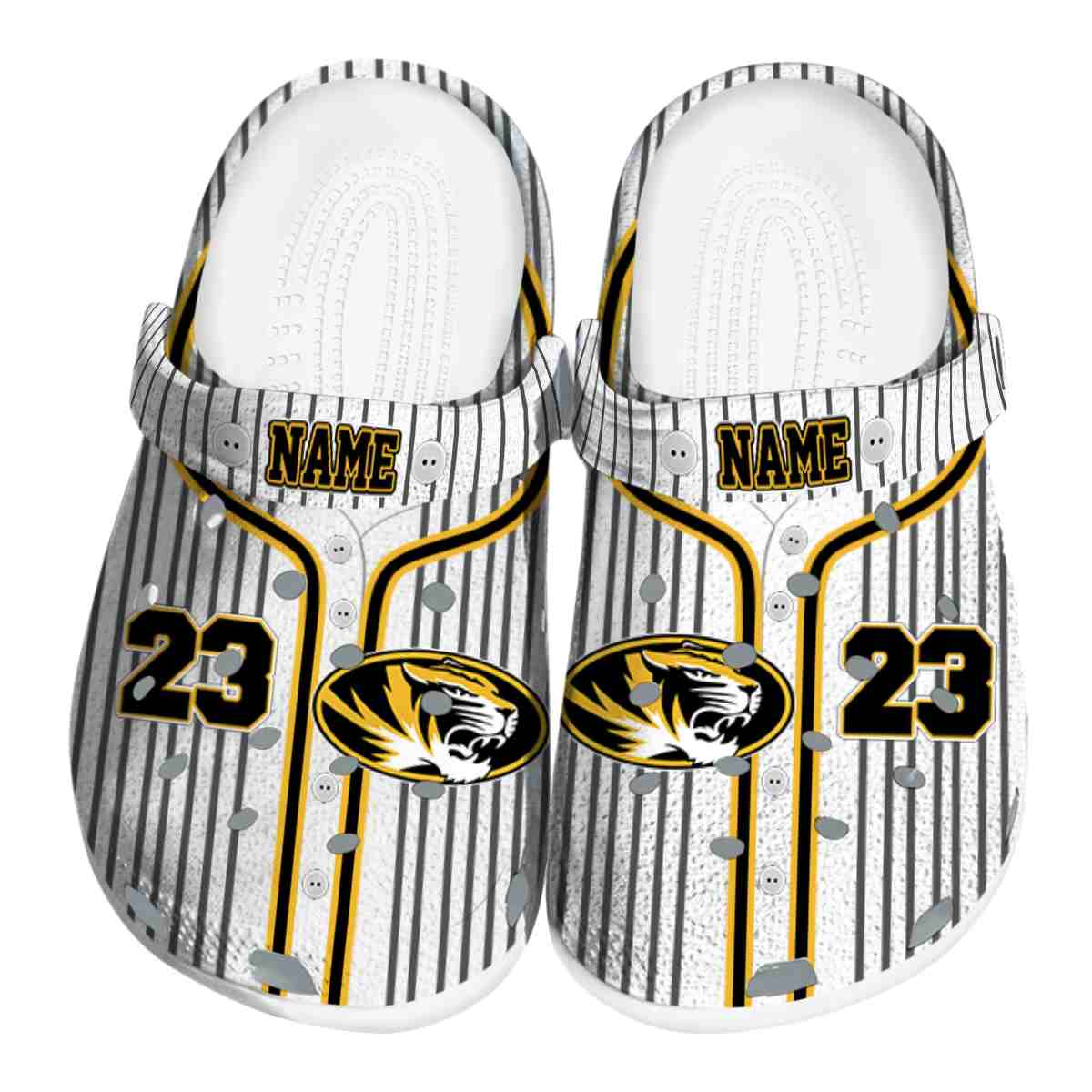 Missouri Tigers 2025 NCAA Sport Crocs Clogs For Men Women and Kids - GNL1463355