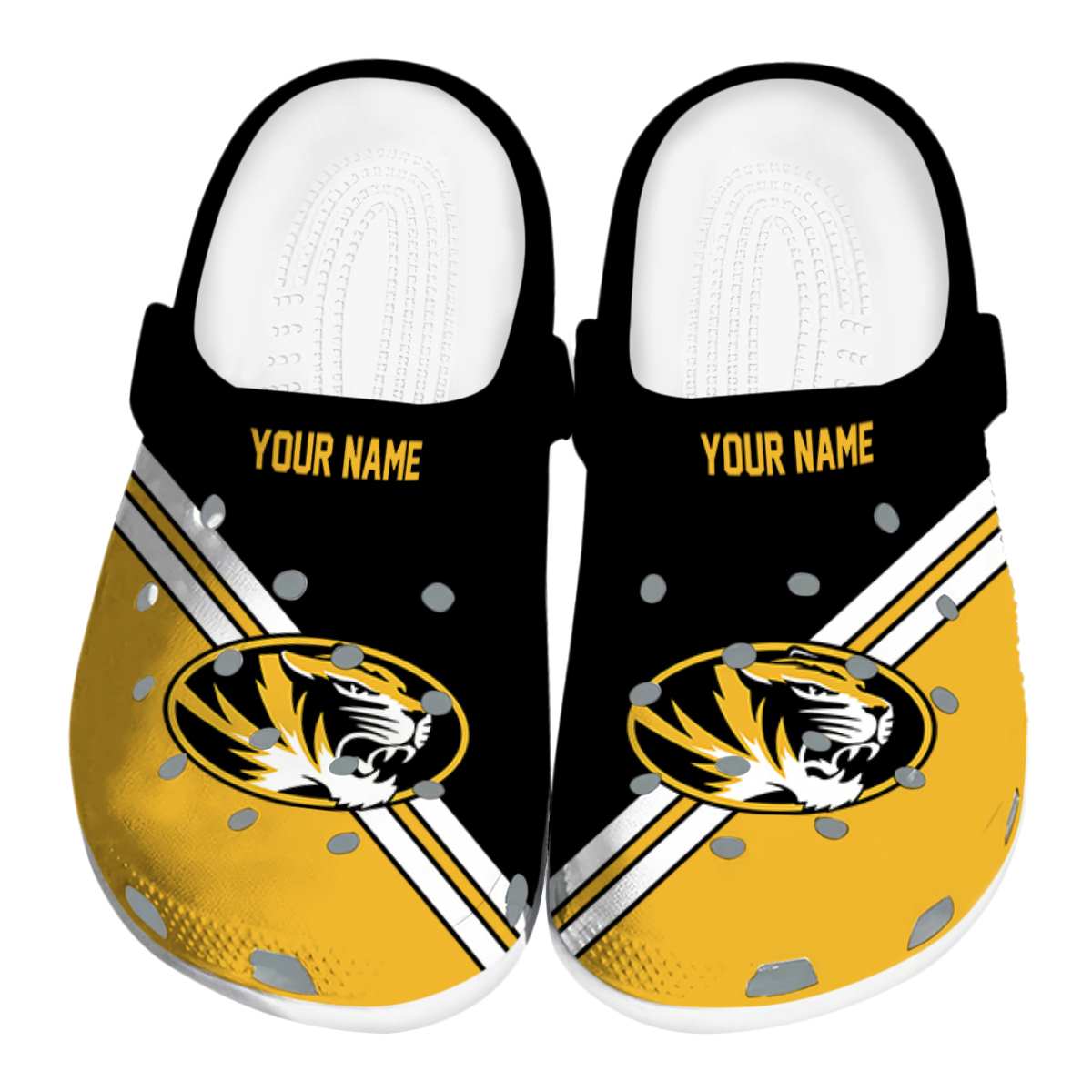 Missouri Tigers 2025 NCAA Sport Crocs Clogs For Men Women and Kids - GNL1463361
