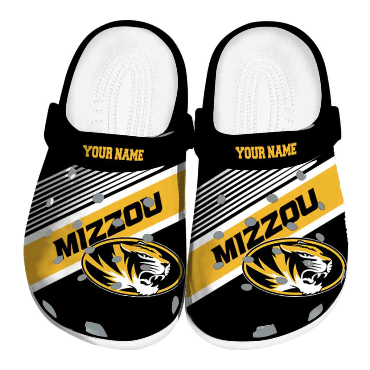 Missouri Tigers 2025 NCAA Sport Crocs Clogs For Men Women and Kids - GNL1463366