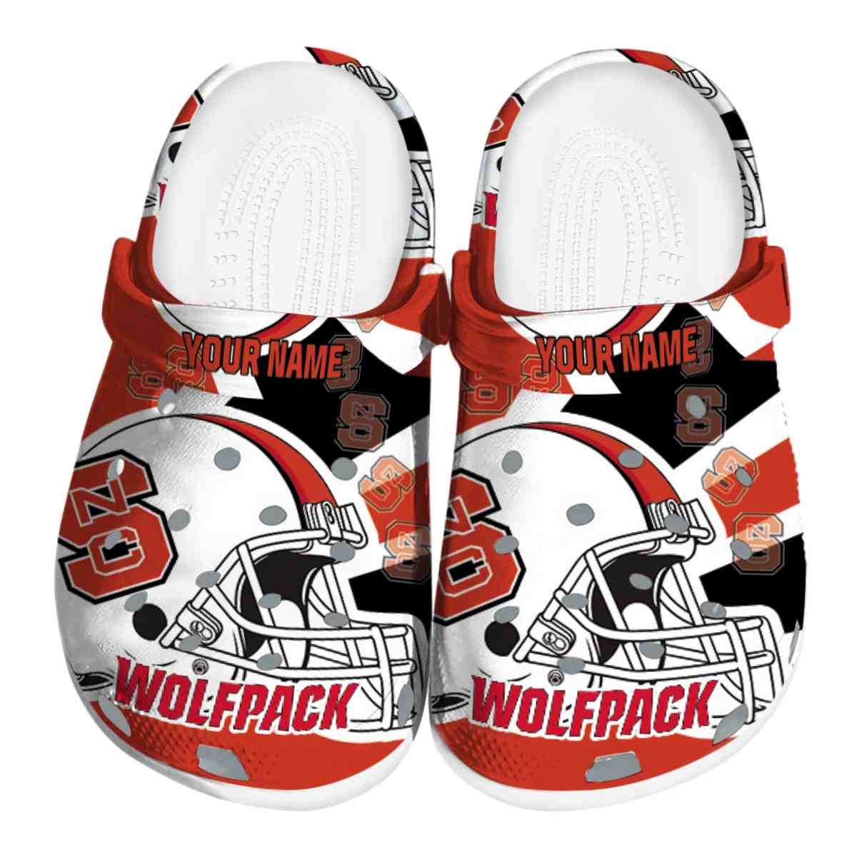 NC State Wolfpack 2025 NCAA Sport Crocs Clogs For Men Women and Kids - GNL1463387