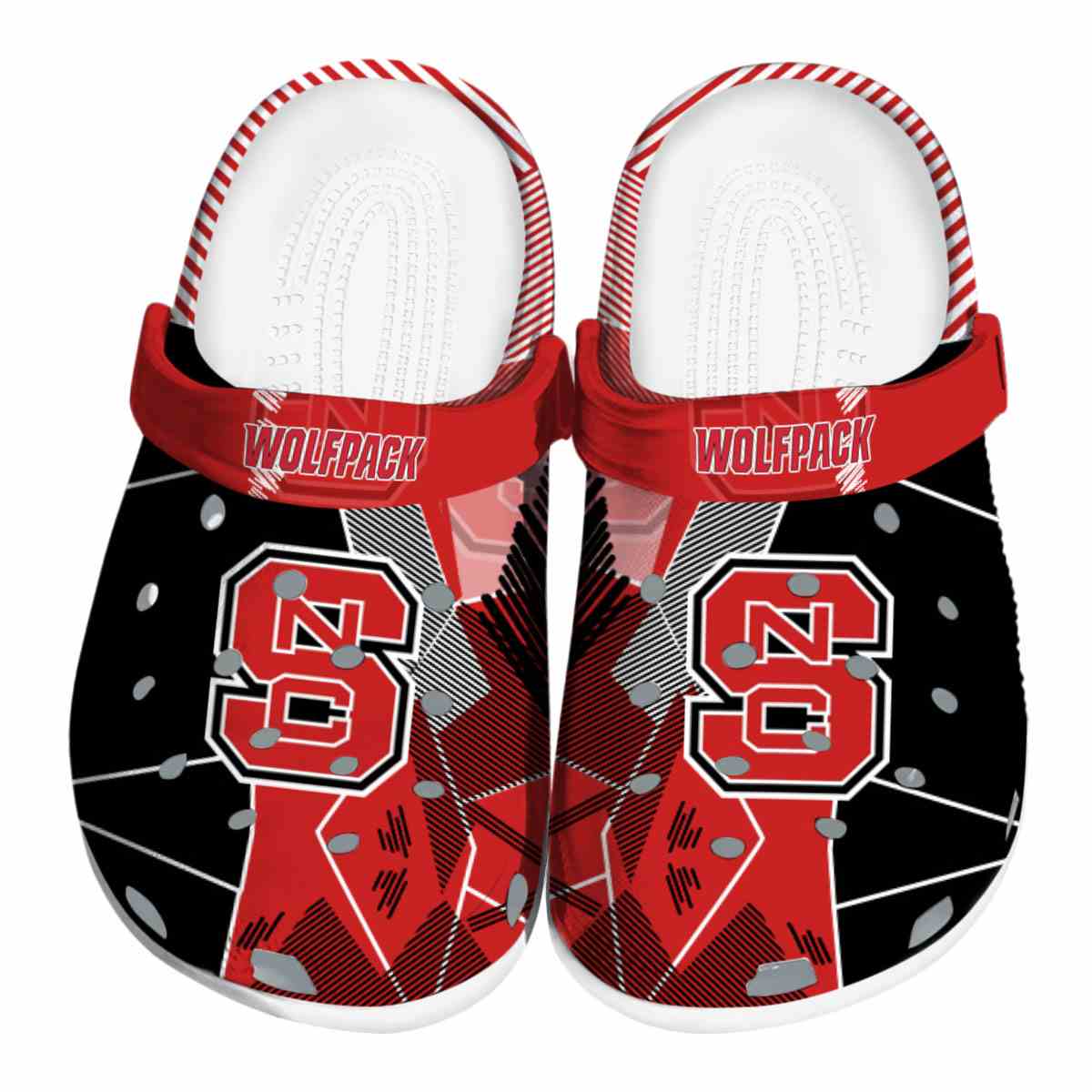NC State Wolfpack 2025 NCAA Sport Crocs Clogs For Men Women and Kids - GNL1463427