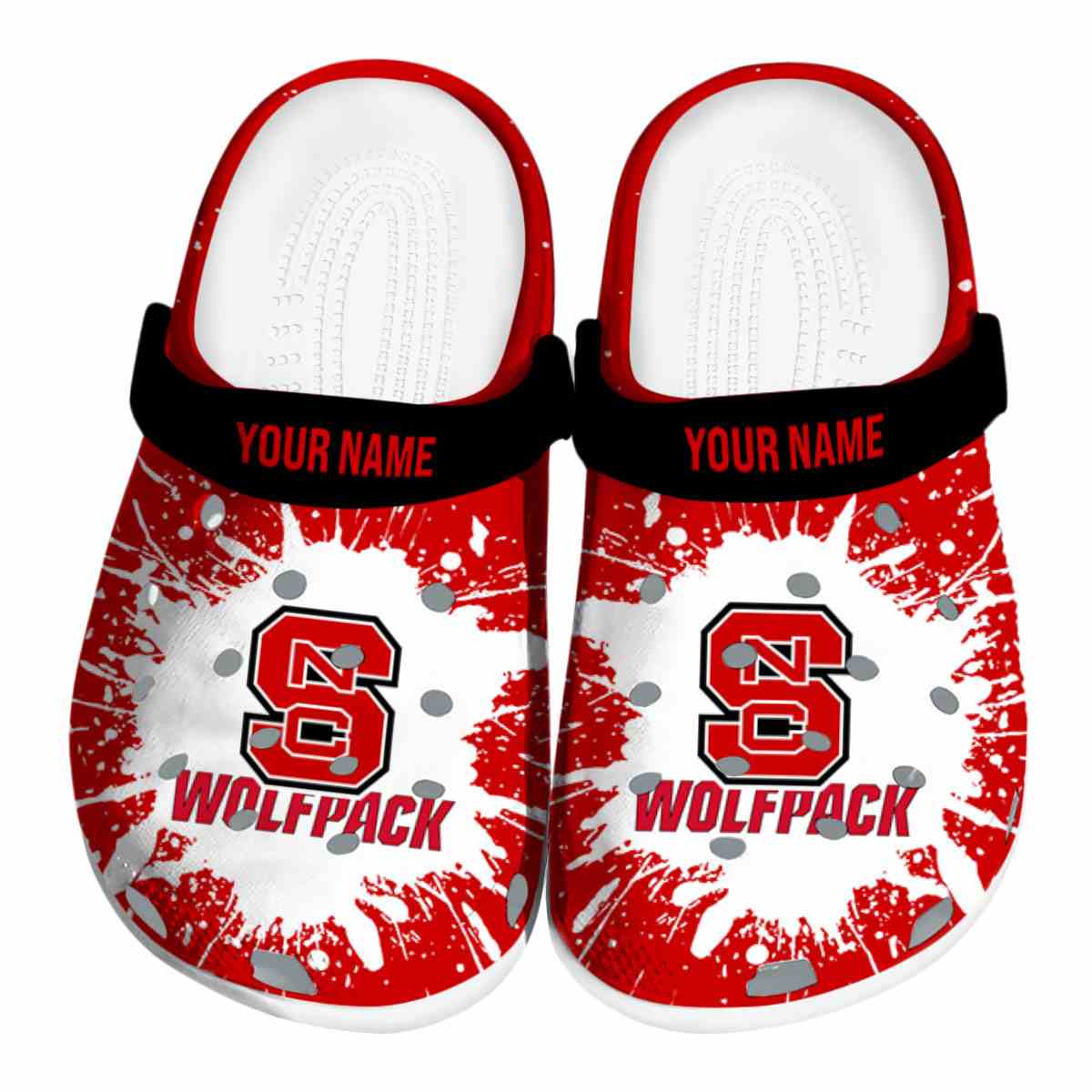NC State Wolfpack 2025 NCAA Sport Crocs Clogs For Men Women and Kids - GNL1463424
