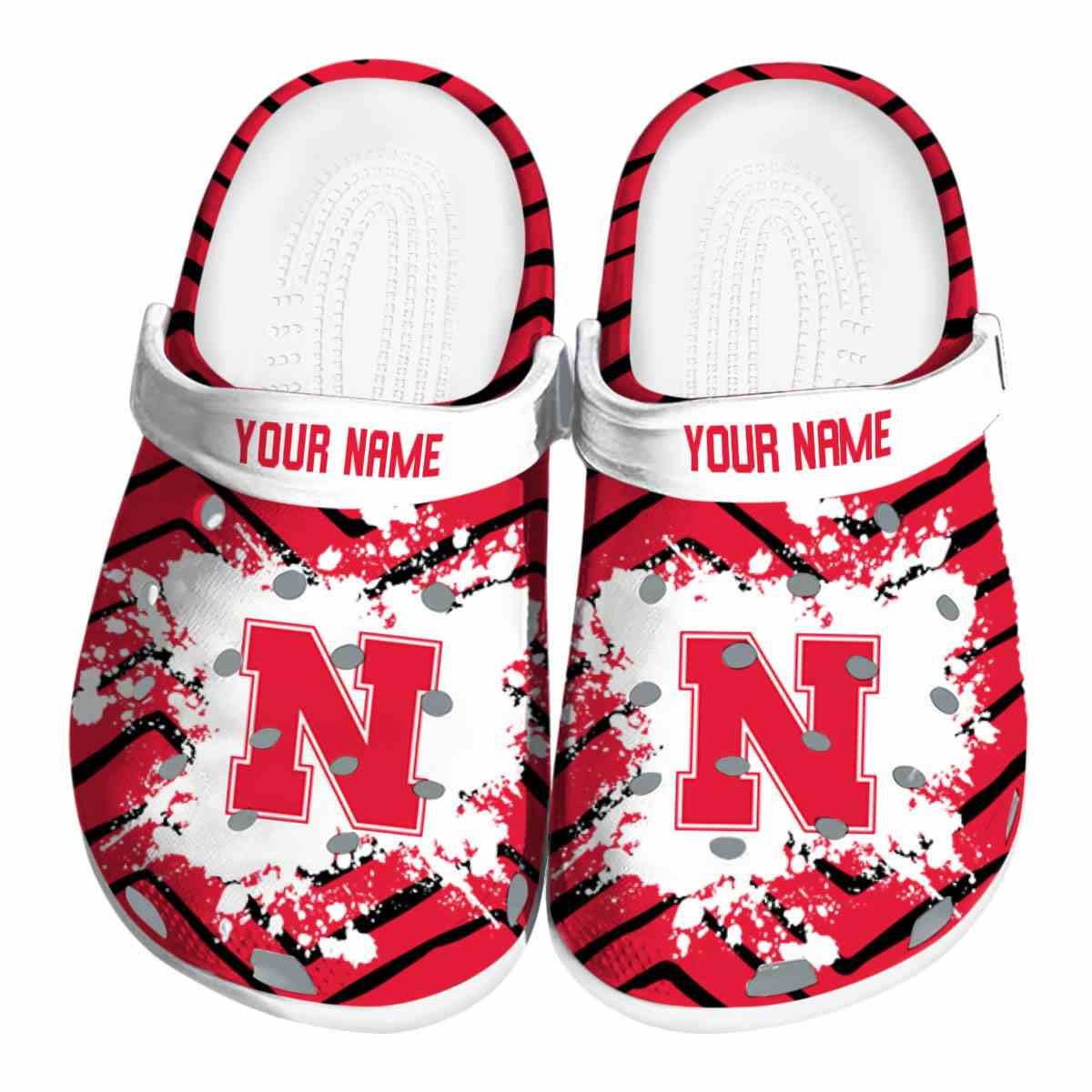 Nebraska Cornhuskers 2025 NCAA Sport Crocs Clogs For Men Women and Kids - GNL1463434