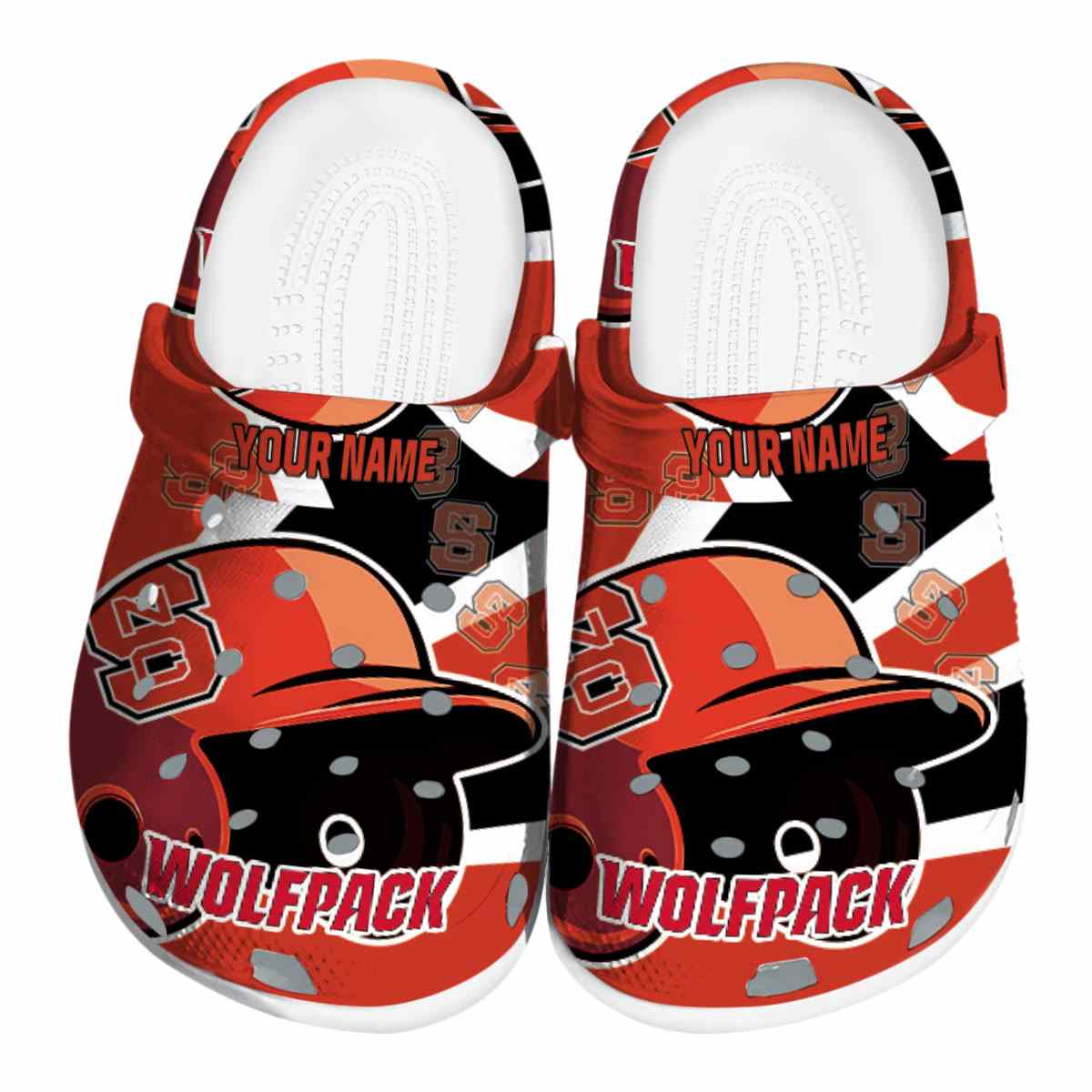 NC State Wolfpack 2025 NCAA Sport Crocs Clogs For Men Women and Kids - GNL1463433