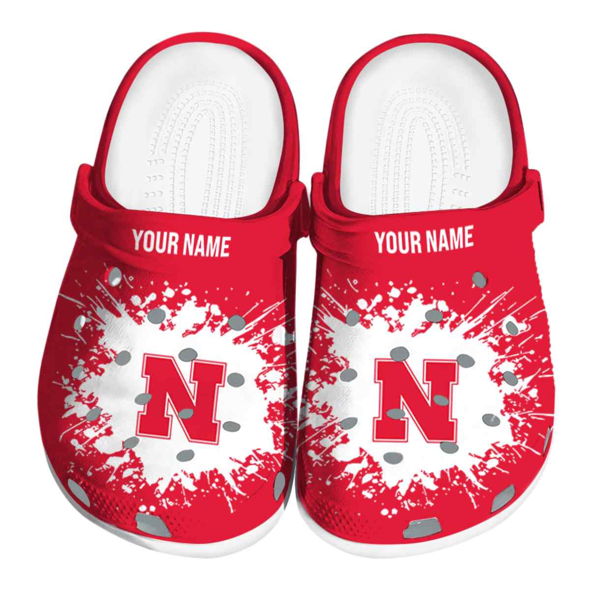 Nebraska Cornhuskers 2025 NCAA Sport Crocs Clogs For Men Women and Kids - GNL1463415