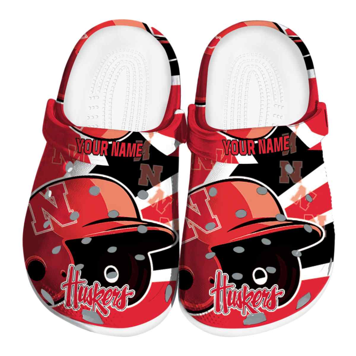 Nebraska Cornhuskers 2025 NCAA Sport Crocs Clogs For Men Women and Kids - GNL1463436