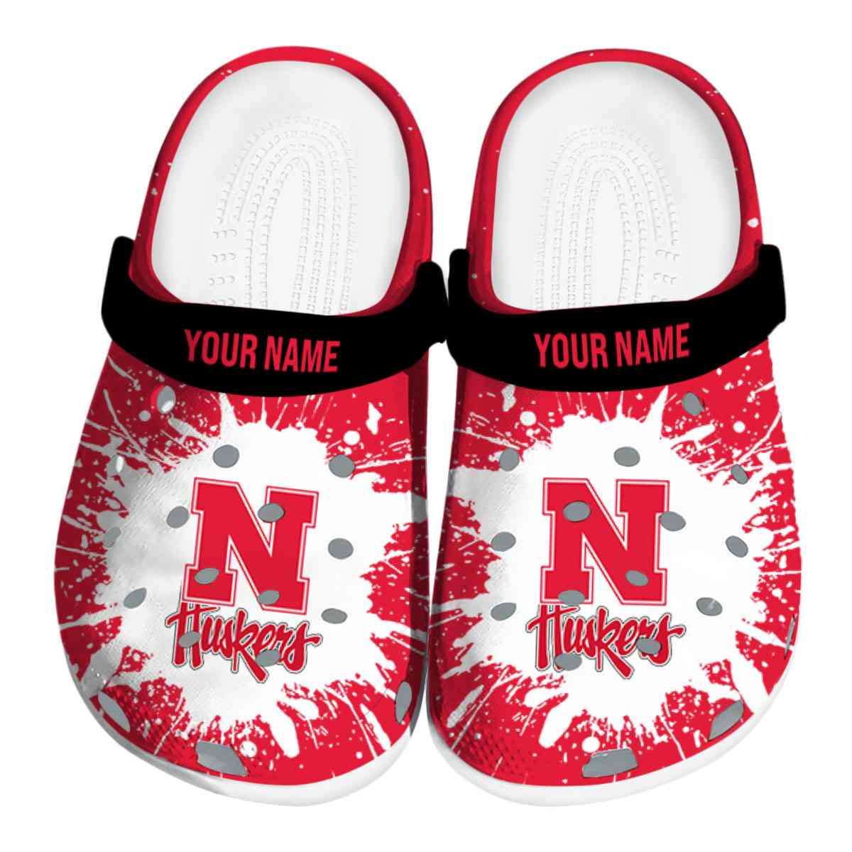 Nebraska Cornhuskers 2025 NCAA Sport Crocs Clogs For Men Women and Kids - GNL1463447