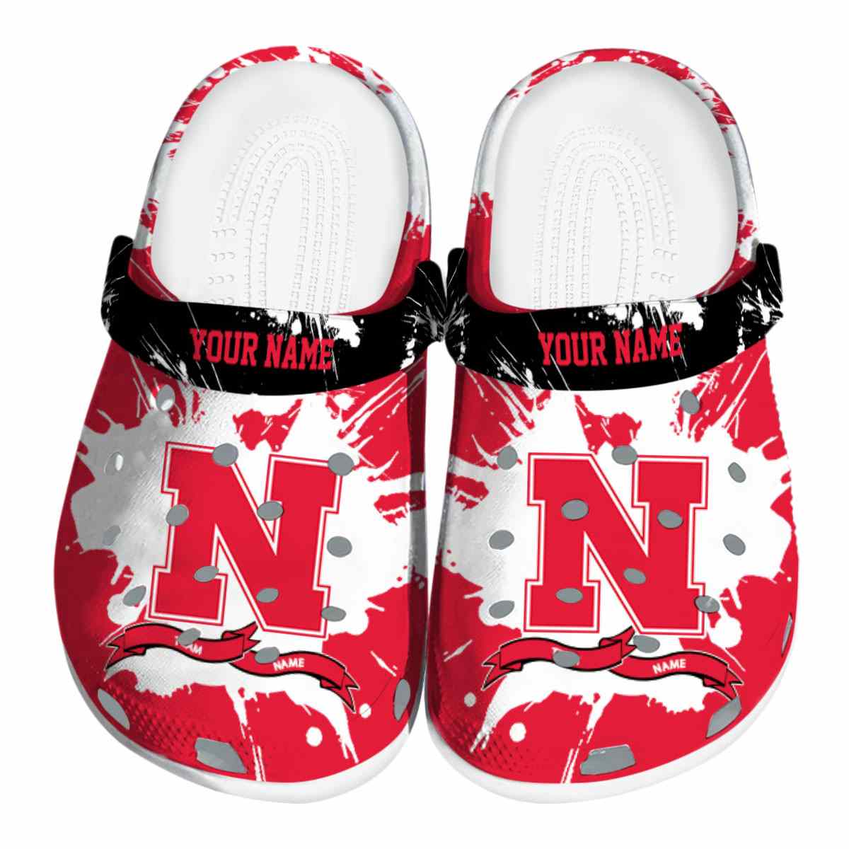 Nebraska Cornhuskers 2025 NCAA Sport Crocs Clogs For Men Women and Kids - GNL1463461