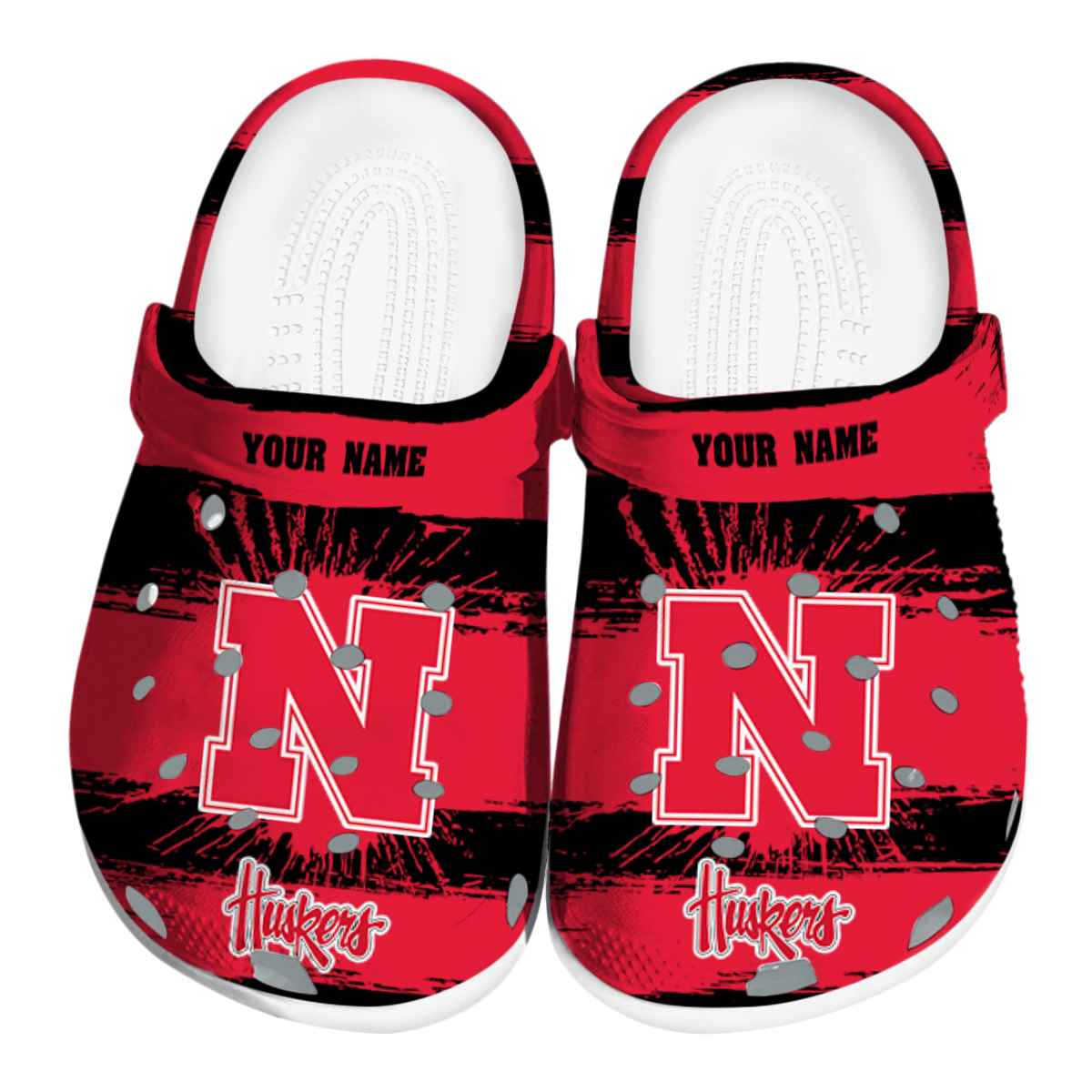 Nebraska Cornhuskers 2025 NCAA Sport Crocs Clogs For Men Women and Kids - GNL1463453