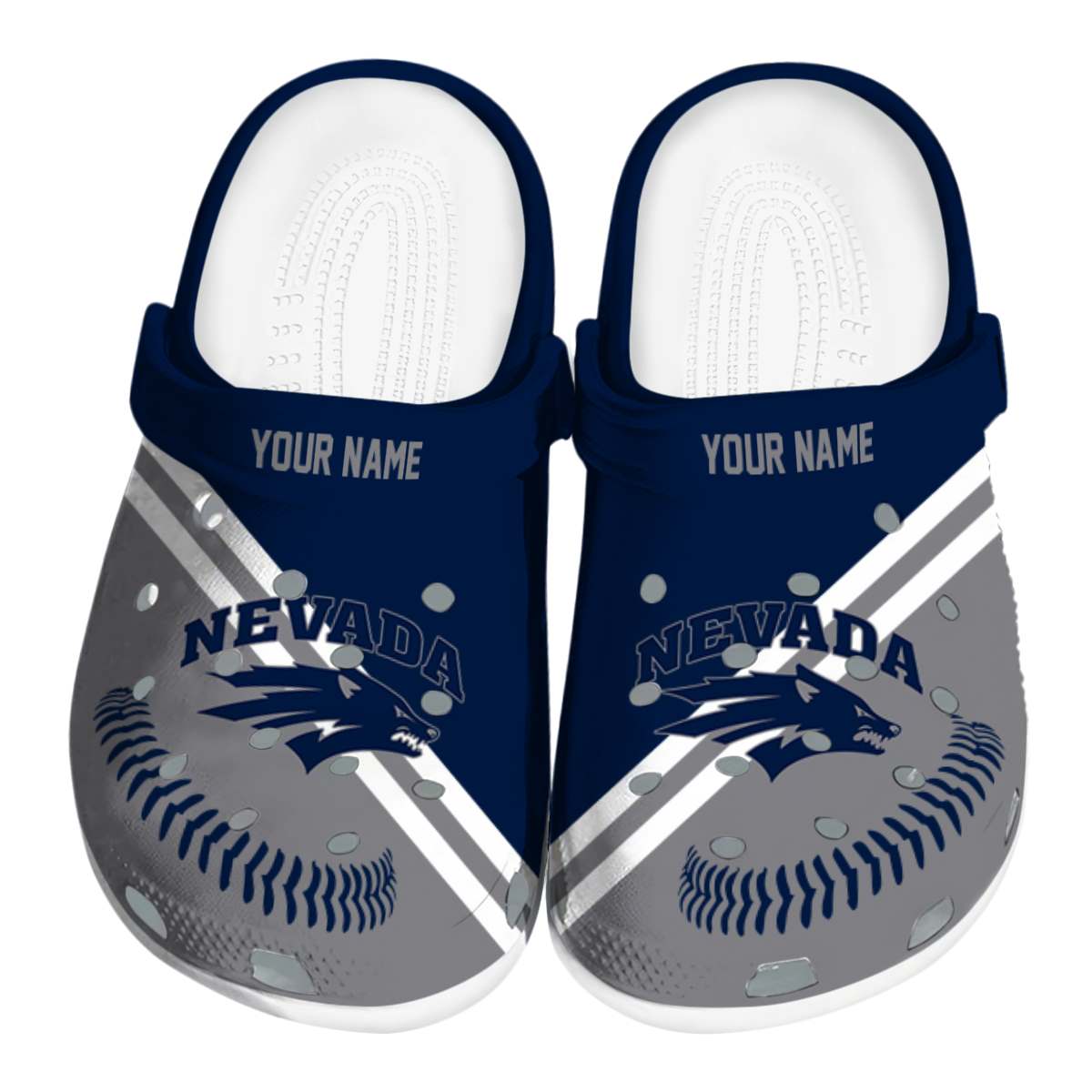 Nevada Wolf Pack 2025 NCAA Sport Crocs Clogs For Men Women and Kids - GNL1463495