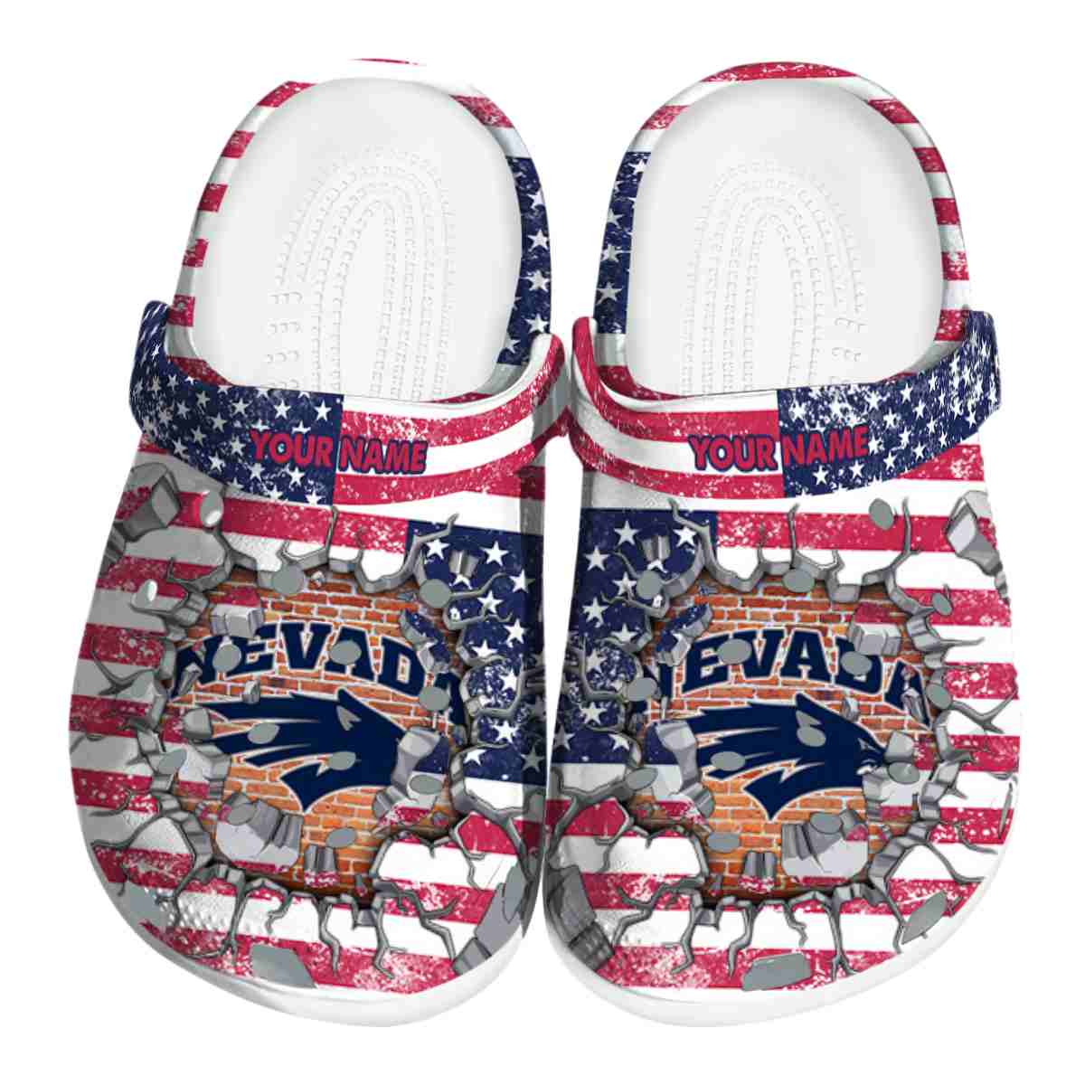 Nevada Wolf Pack 2025 NCAA Sport Crocs Clogs For Men Women and Kids - GNL1463478