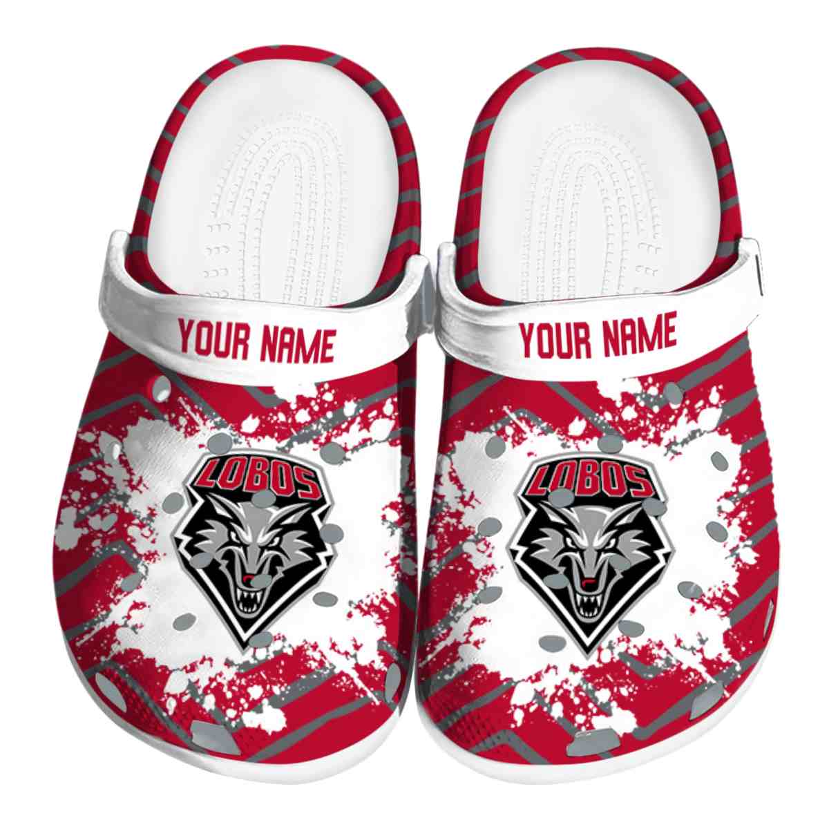 New Mexico Lobos 2025 NCAA Sport Crocs Clogs For Men Women and Kids - GNL1463502