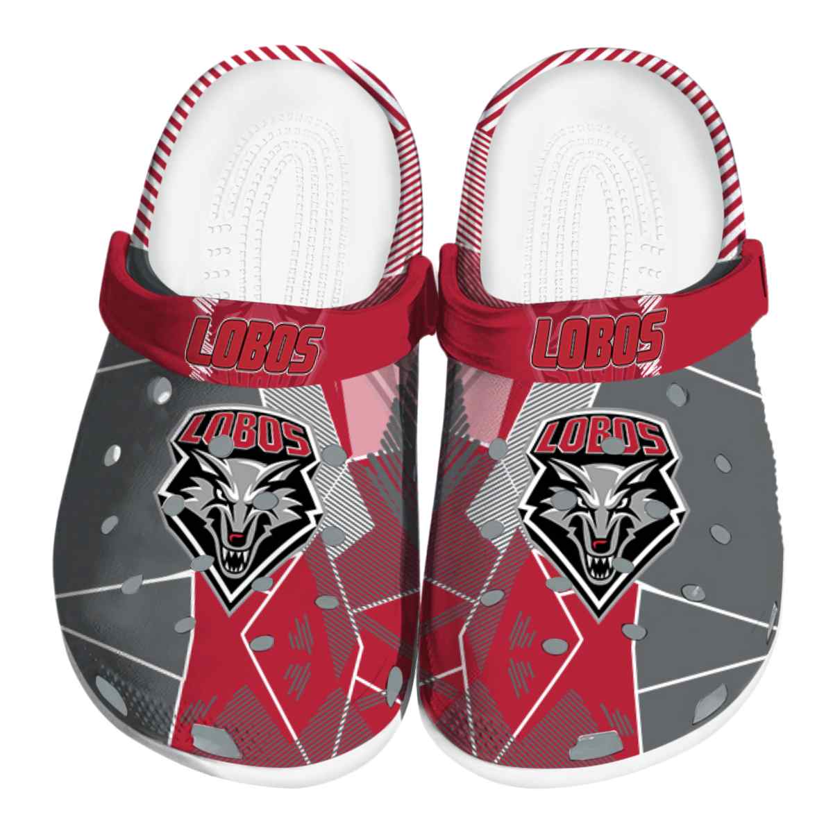 New Mexico Lobos 2025 NCAA Sport Crocs Clogs For Men Women and Kids - GNL1463505