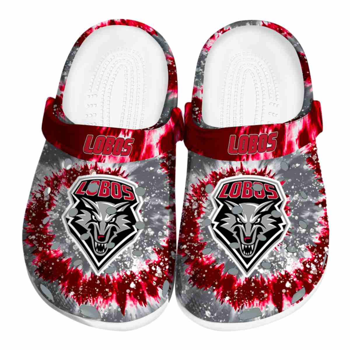 New Mexico Lobos 2025 NCAA Sport Crocs Clogs For Men Women and Kids - GNL1463525