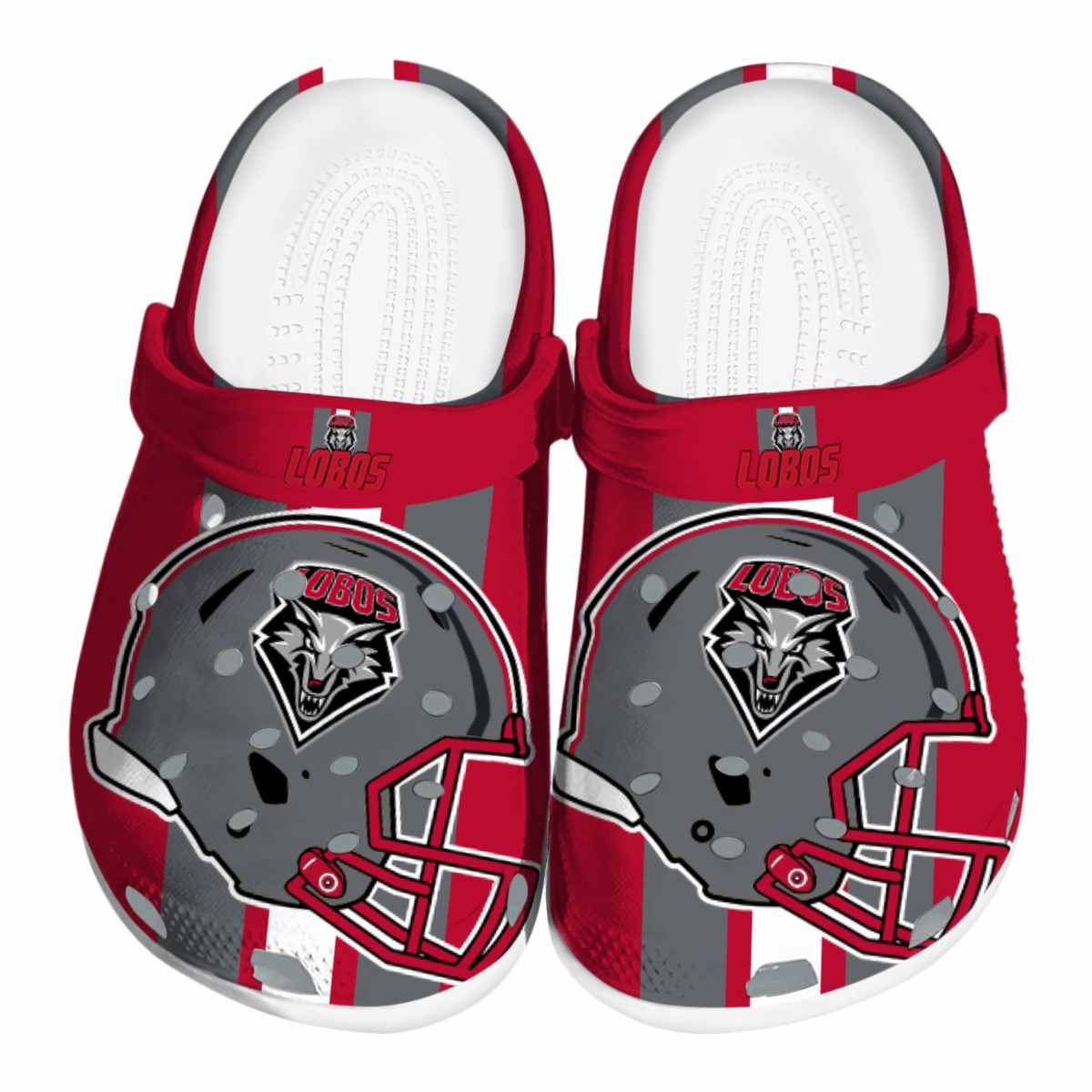 New Mexico Lobos 2025 NCAA Sport Crocs Clogs For Men Women and Kids - GNL1463511