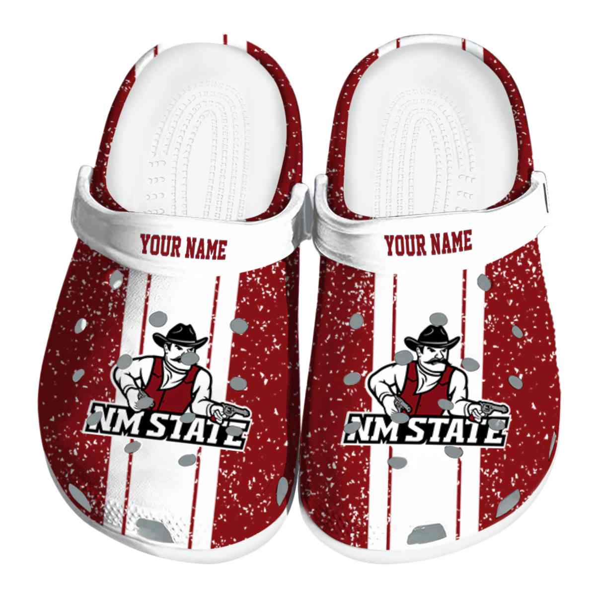New Mexico State Aggies 2025 NCAA Sport Crocs Clogs For Men Women and Kids - GNL1463555