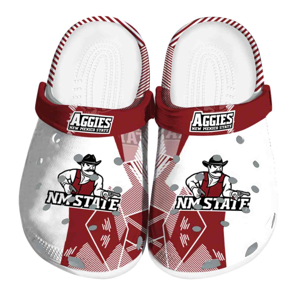 New Mexico State Aggies 2025 NCAA Sport Crocs Clogs For Men Women and Kids - GNL1463535