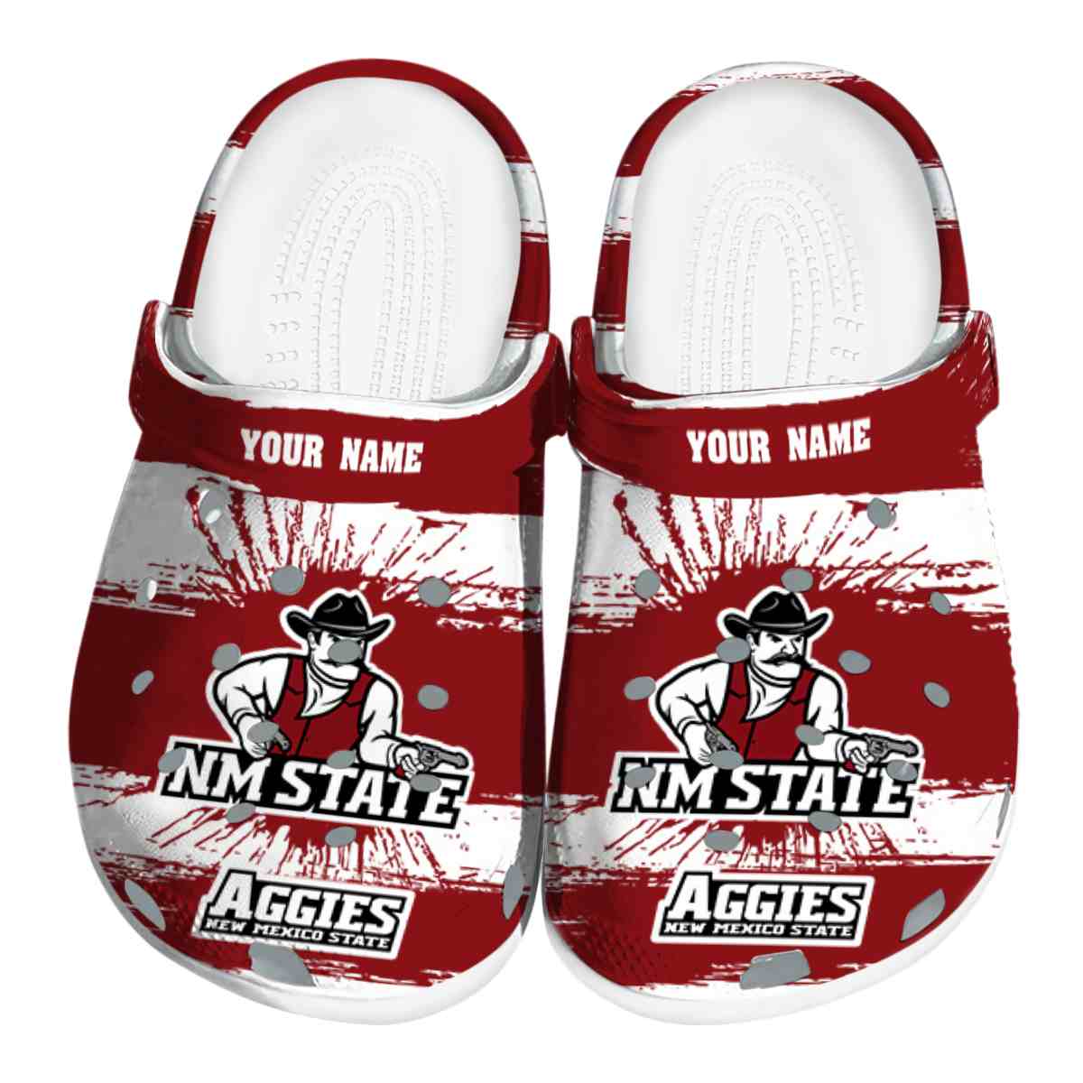 New Mexico State Aggies 2025 NCAA Sport Crocs Clogs For Men Women and Kids - GNL1463529