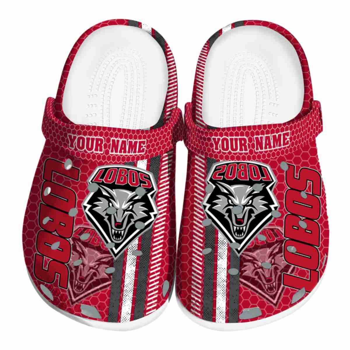 New Mexico Lobos 2025 NCAA Sport Crocs Clogs For Men Women and Kids - GNL1463538