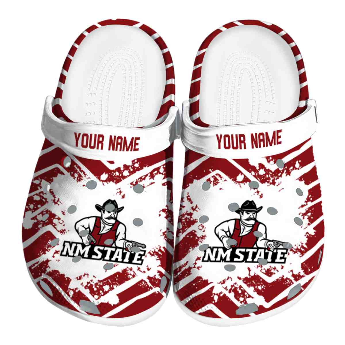 New Mexico State Aggies 2025 NCAA Sport Crocs Clogs For Men Women and Kids - GNL1463546