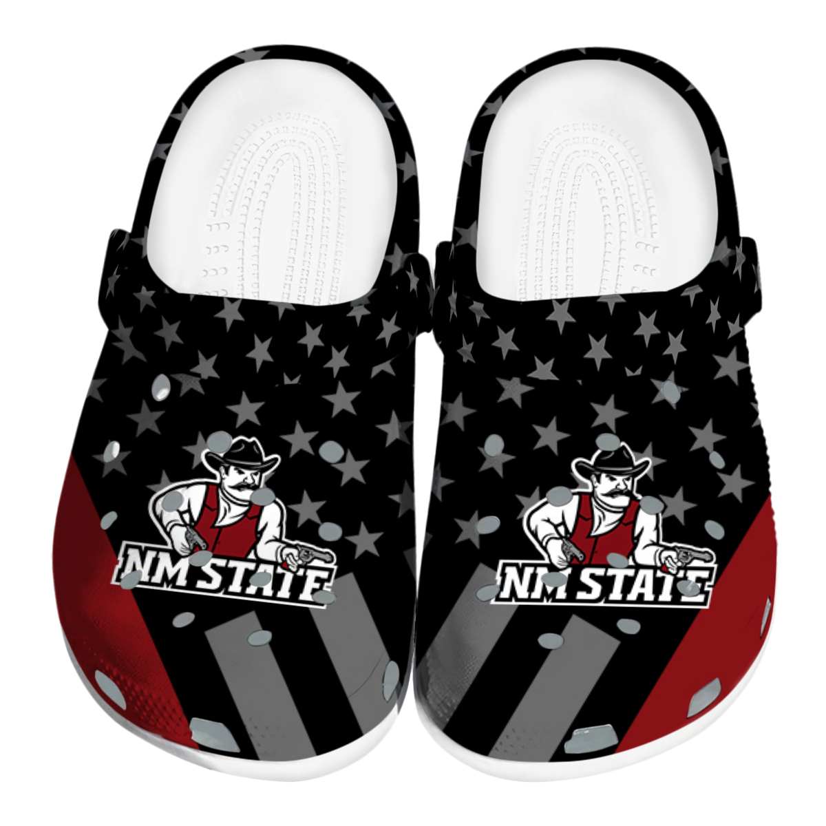 New Mexico State Aggies 2025 NCAA Sport Crocs Clogs For Men Women and Kids - GNL1463551