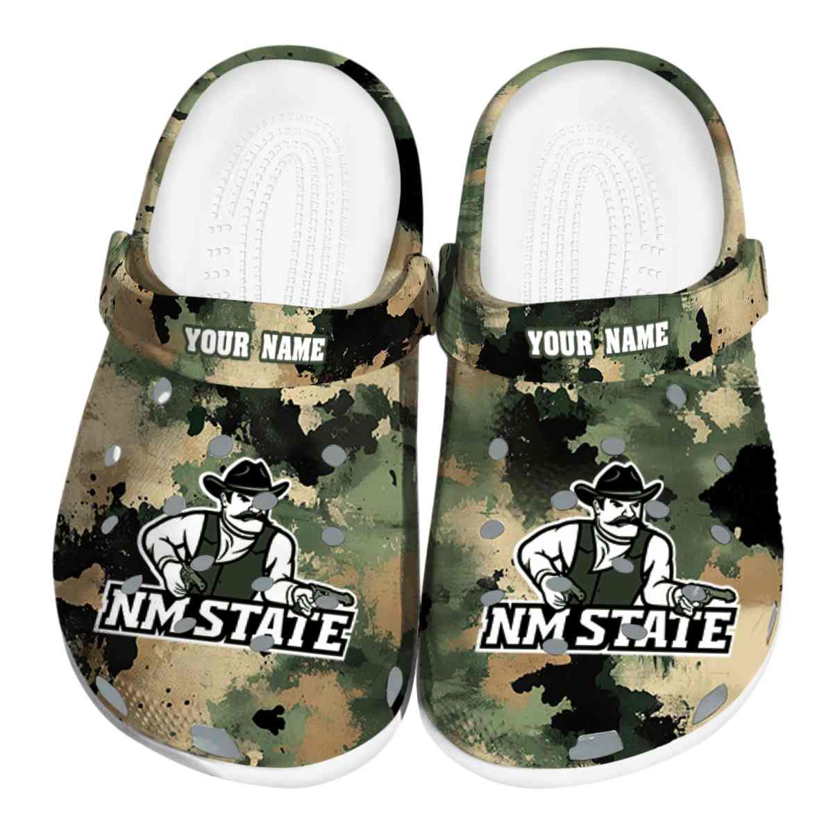 New Mexico State Aggies 2025 NCAA Sport Crocs Clogs For Men Women and Kids - GNL1463566