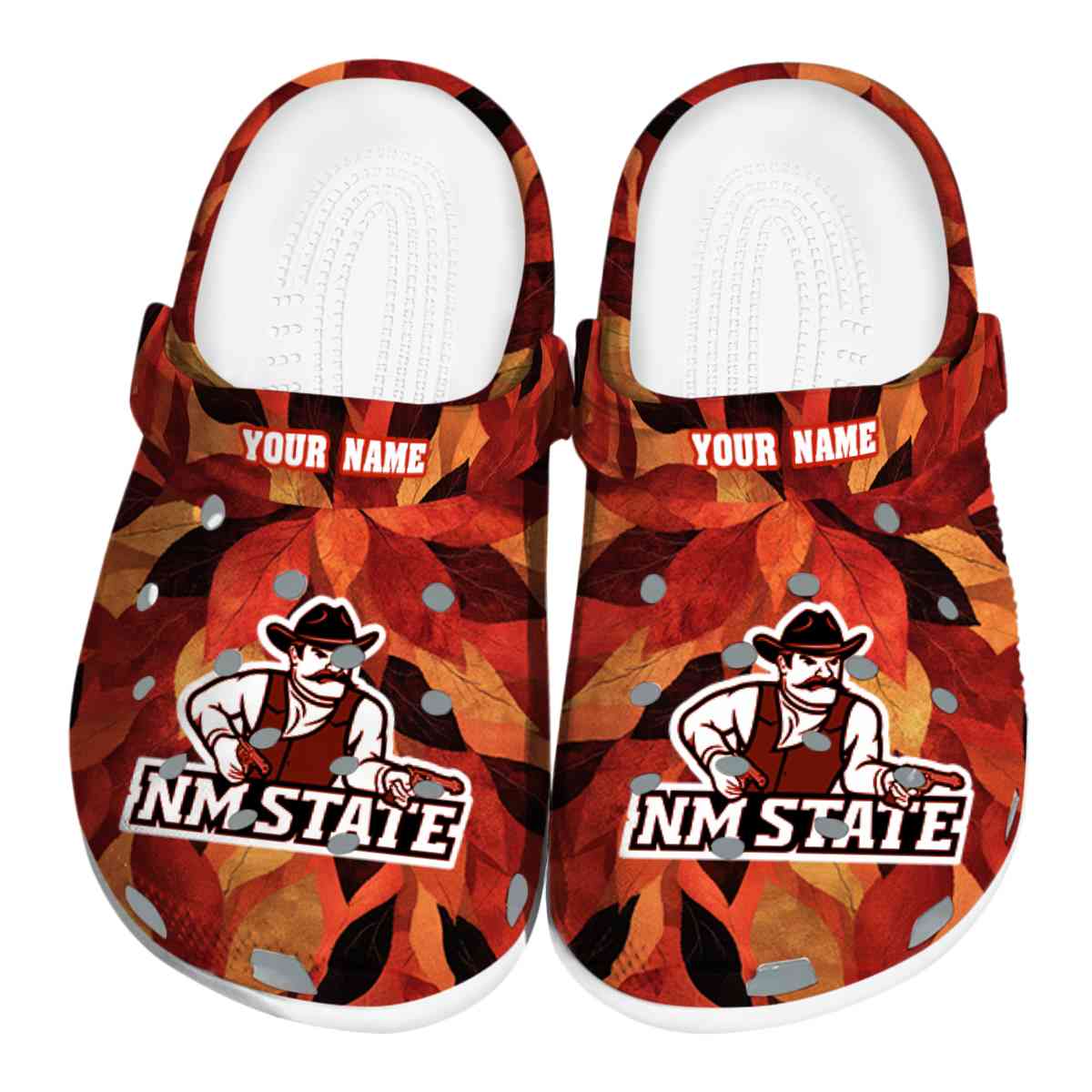 New Mexico State Aggies 2025 NCAA Sport Crocs Clogs For Men Women and Kids - GNL1463585