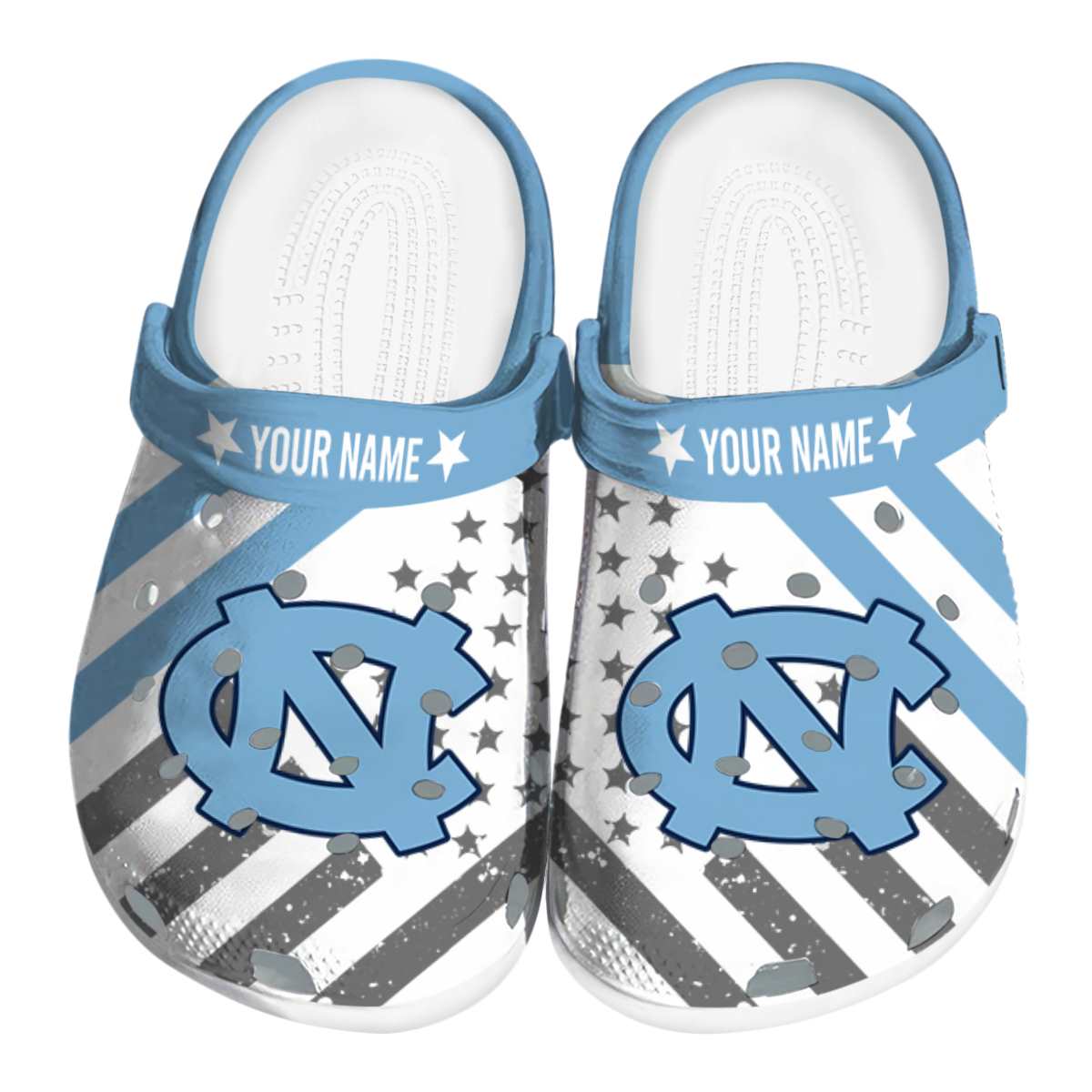 North Carolina Tar Heels 2025 NCAA Sport Crocs Clogs For Men Women and Kids - GNL1463576