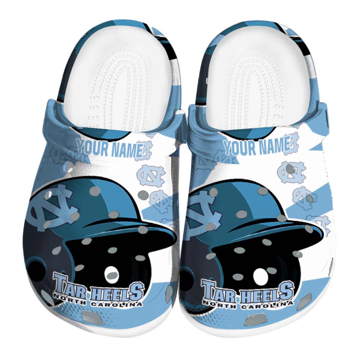 North Carolina Tar Heels 2025 NCAA Sport Crocs Clogs For Men Women and Kids - GNL1463582