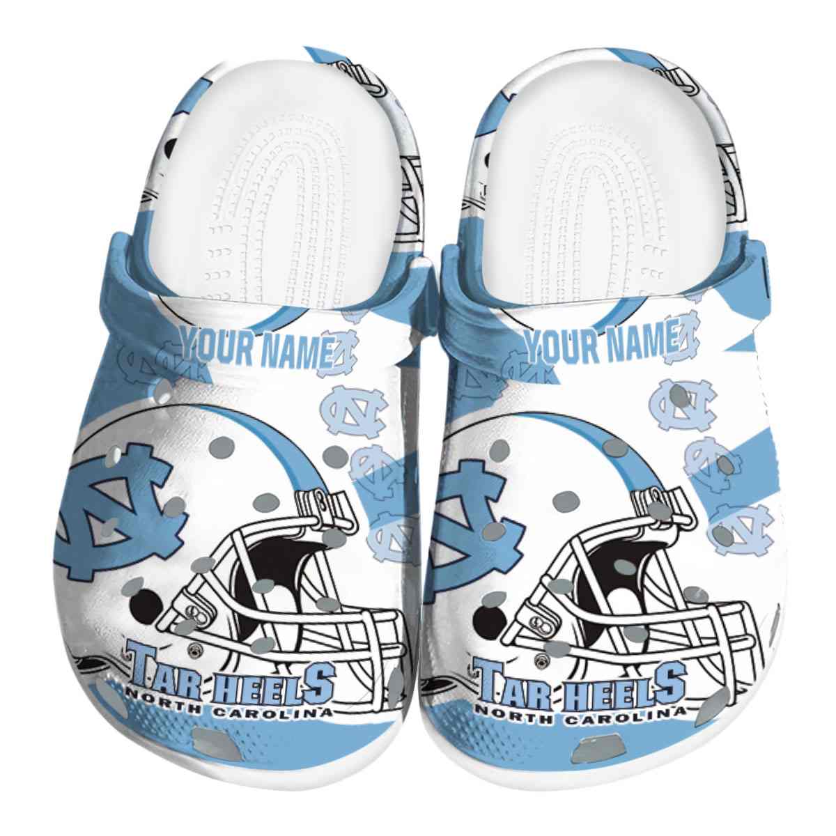 North Carolina Tar Heels 2025 NCAA Sport Crocs Clogs For Men Women and Kids - GNL1463587