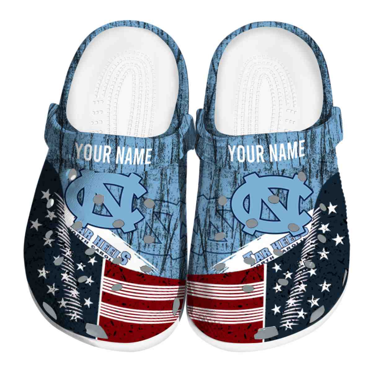 North Carolina Tar Heels 2025 NCAA Sport Crocs Clogs For Men Women and Kids - GNL1463611