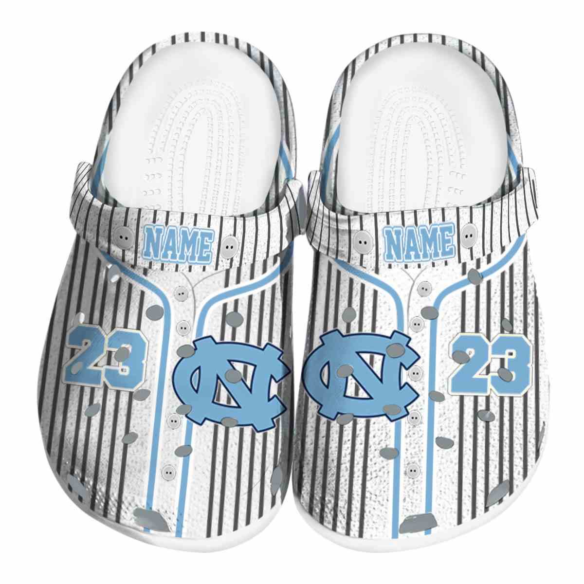 North Carolina Tar Heels 2025 NCAA Sport Crocs Clogs For Men Women and Kids - GNL1463596