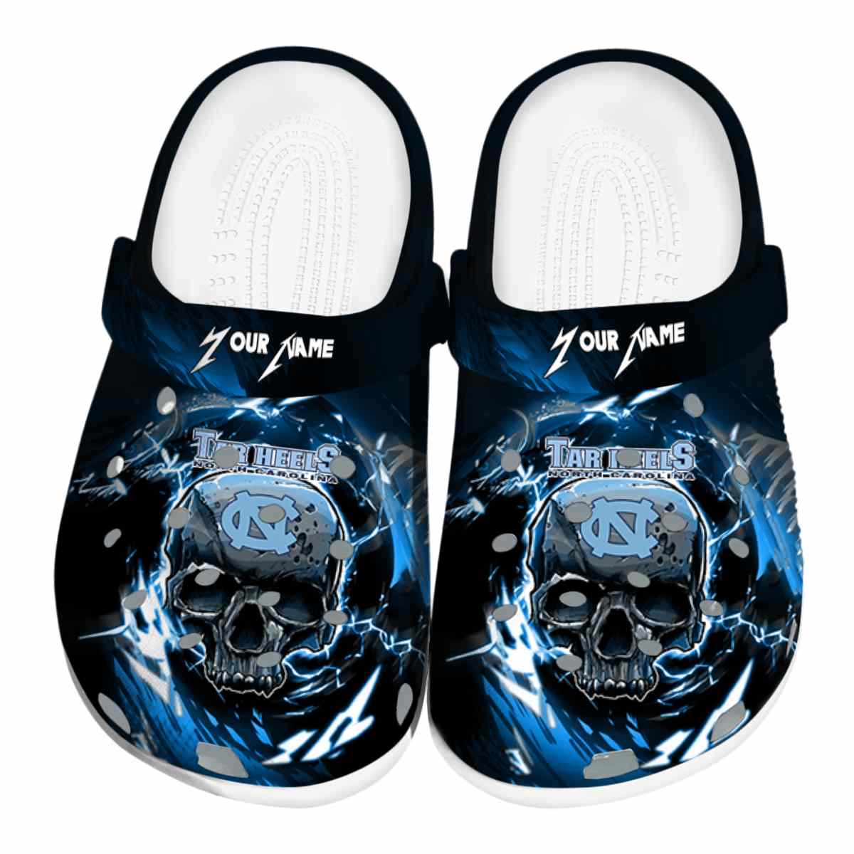 North Carolina Tar Heels 2025 NCAA Sport Crocs Clogs For Men Women and Kids - GNL1463597