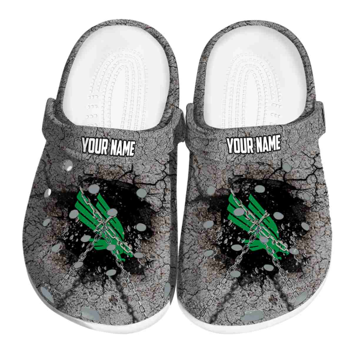 North Texas Mean Green 2025 NCAA Sport Crocs Clogs For Men Women and Kids - GNL1463633