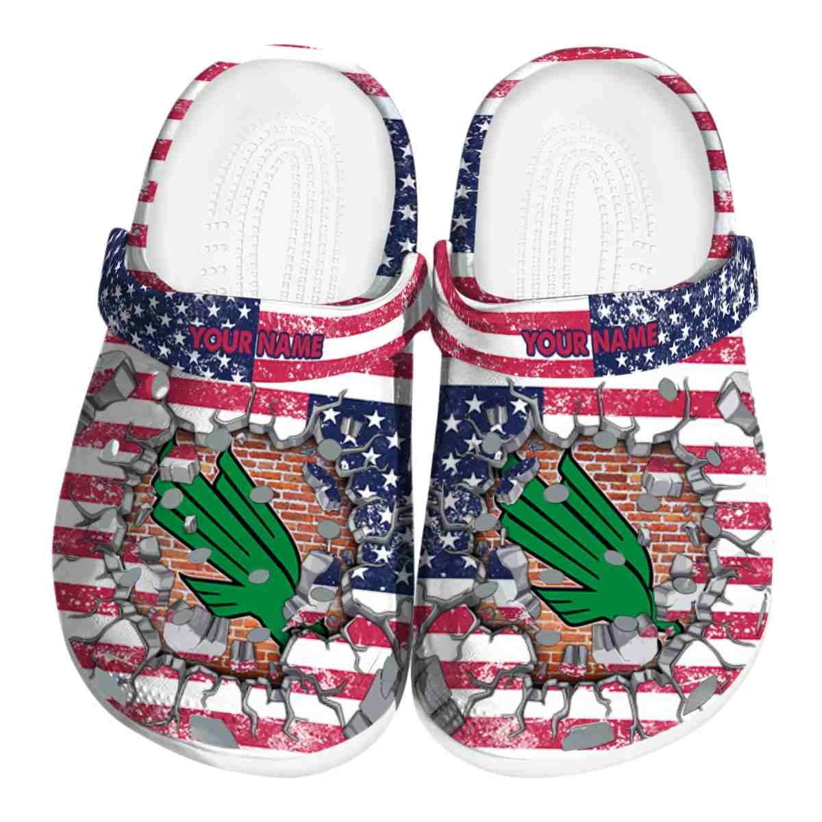 North Texas Mean Green 2025 NCAA Sport Crocs Clogs For Men Women and Kids - GNL1463634
